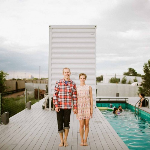 EMMA + KEITH | Summer Engagement Session at TAXI